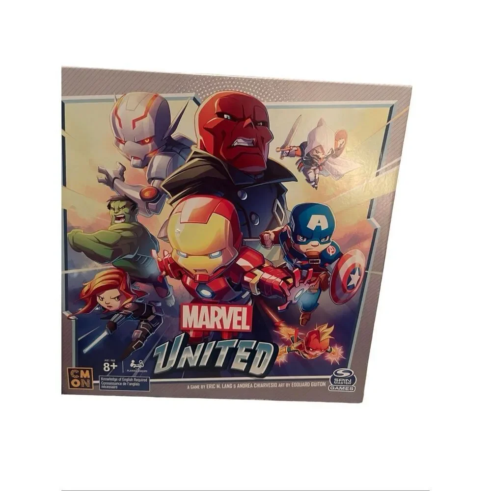 New CMON Marvel United Strategy Game Board Complete Game Set